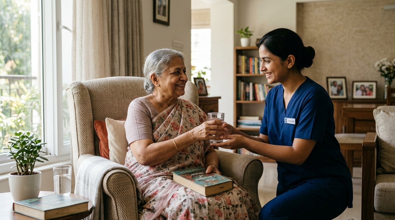 Benefits of hiring a 24x7 caretaker for elderly parents